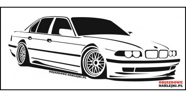 Bmw e38 рисунок